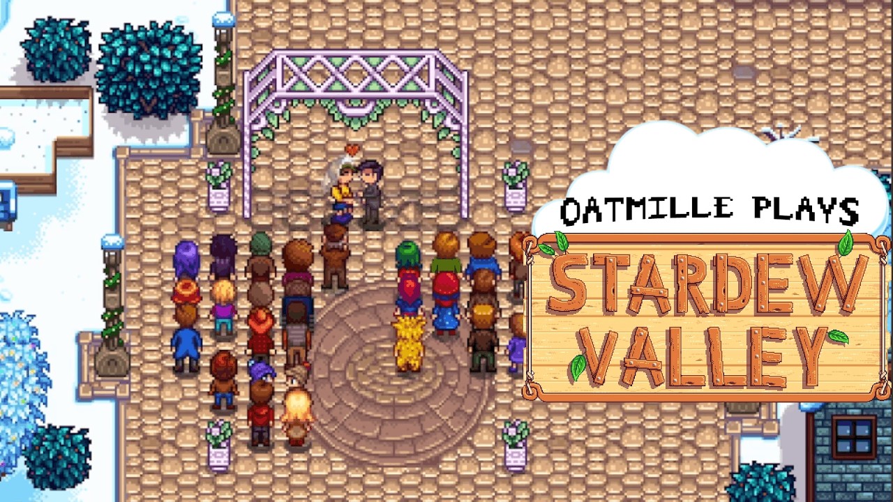hedgehog hill farm tour and marrying shane | Stardew Valley First Play
