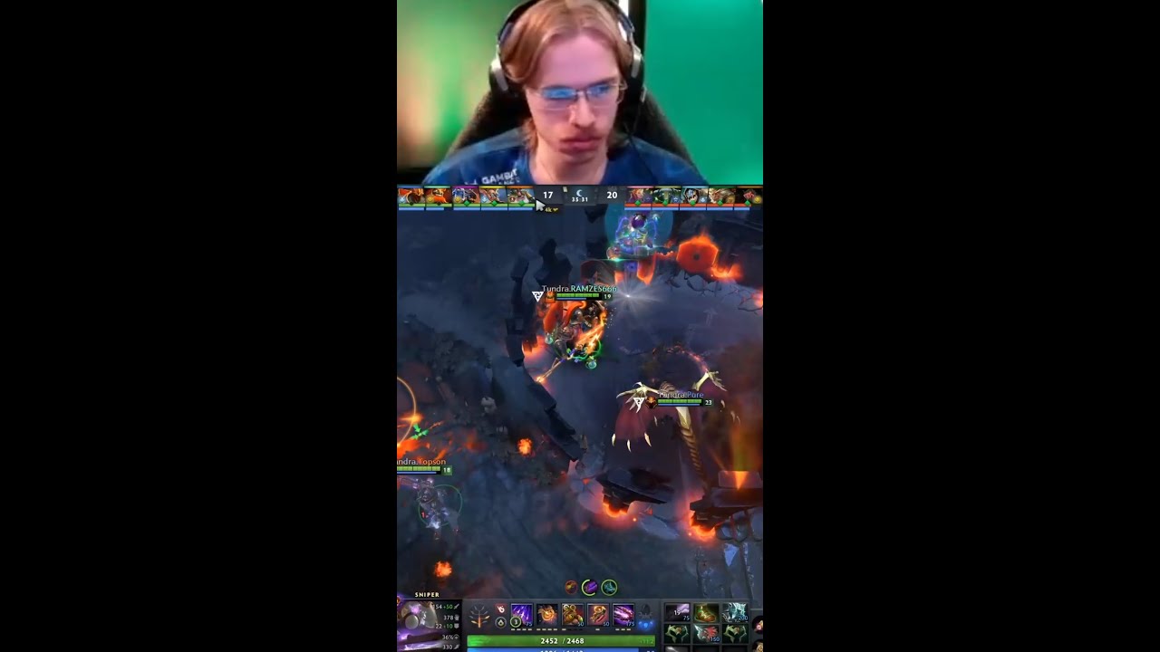 A crucial teamfight at TI Copenhagen