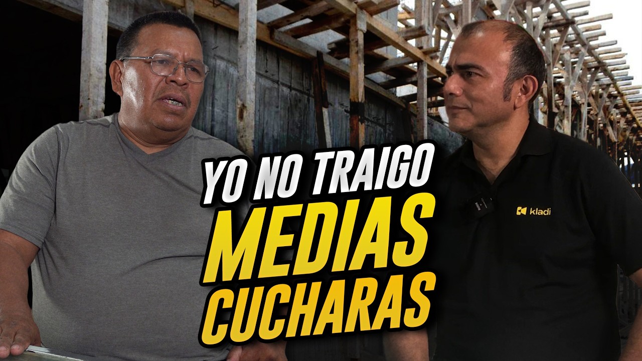YO NO TRAIGO MEDIAS CUCHARAS - Entrevista a un maestro albañil.