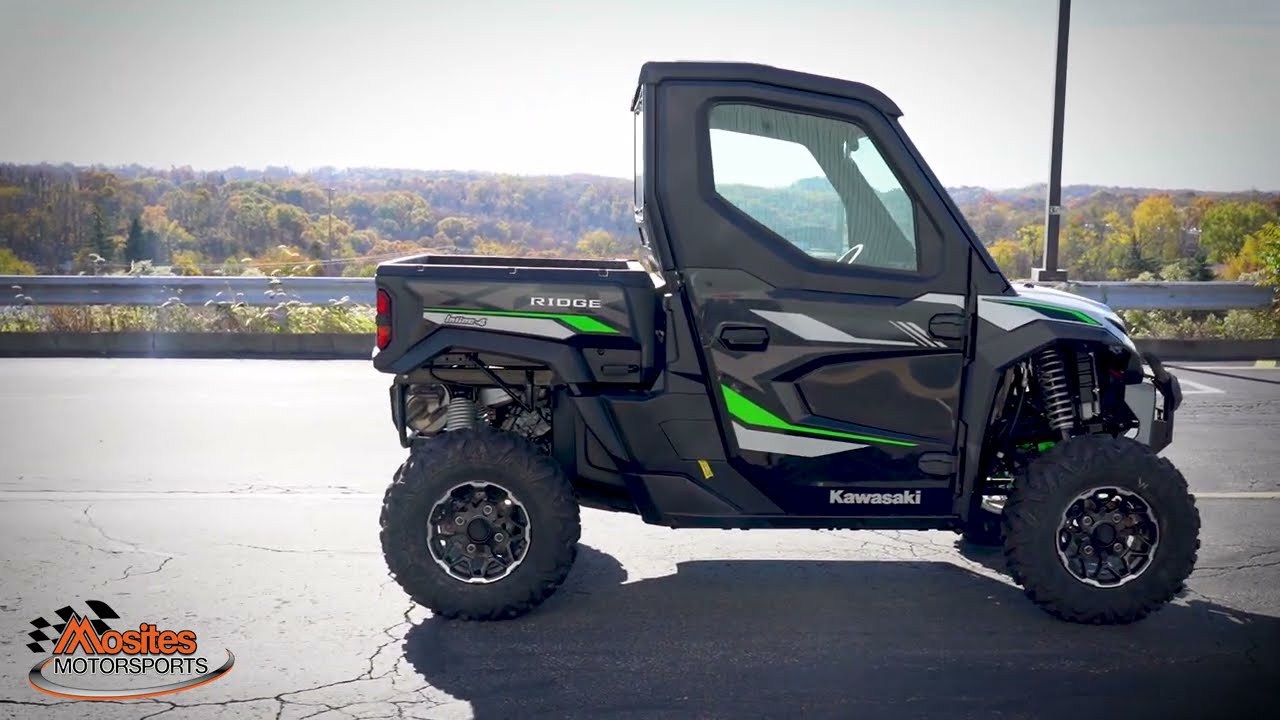 New 2024 Kawasaki Ridge XR HVAC Side By Side UTV For Sale In North Versailles, PA