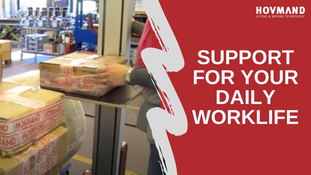 Help for your office, workshops and retail shop: Impact 70 │HOVMAND - Lifting & moving technology