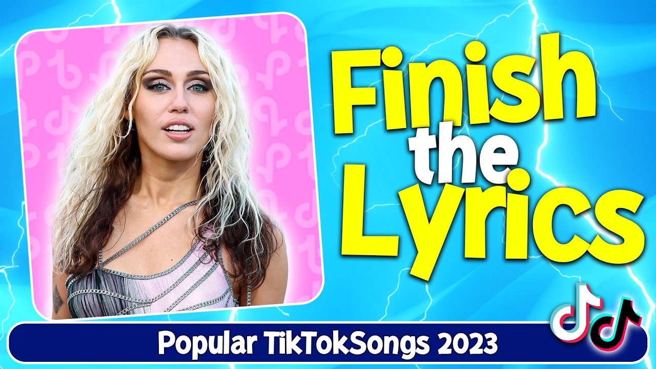 Сможете ли вы закончить текст песни? | Популярные песни в TikTok в 2023 году