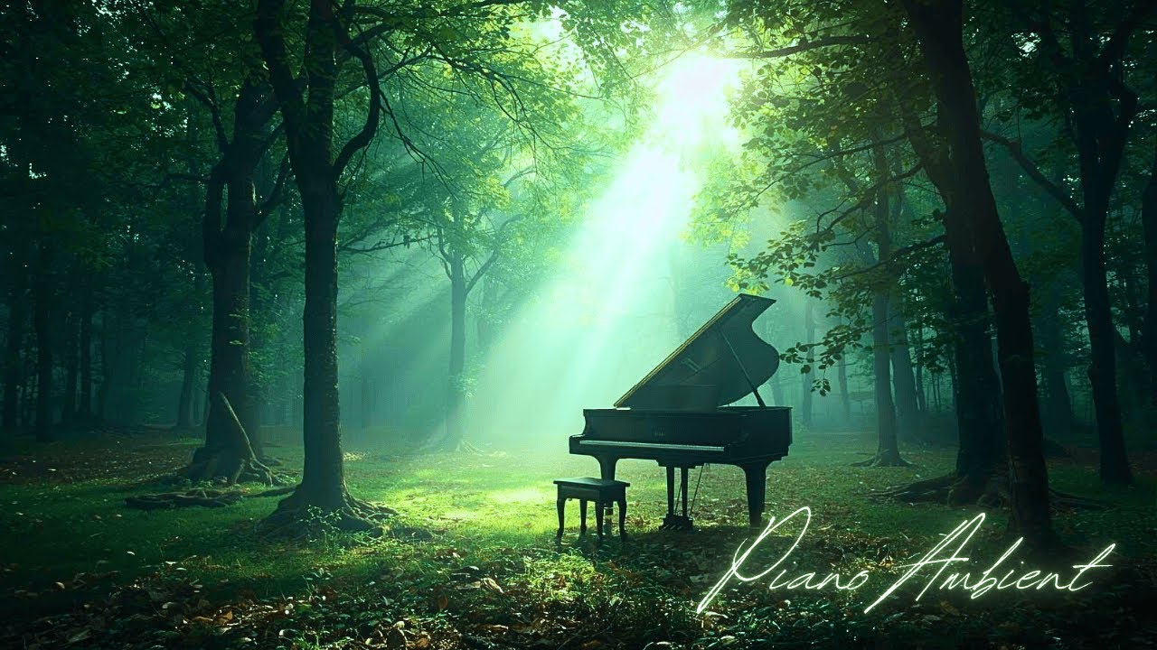 Deep Sleep Piano Music with Nature Sounds 🌿 Healing Forest Piano for Relaxation & Meditation