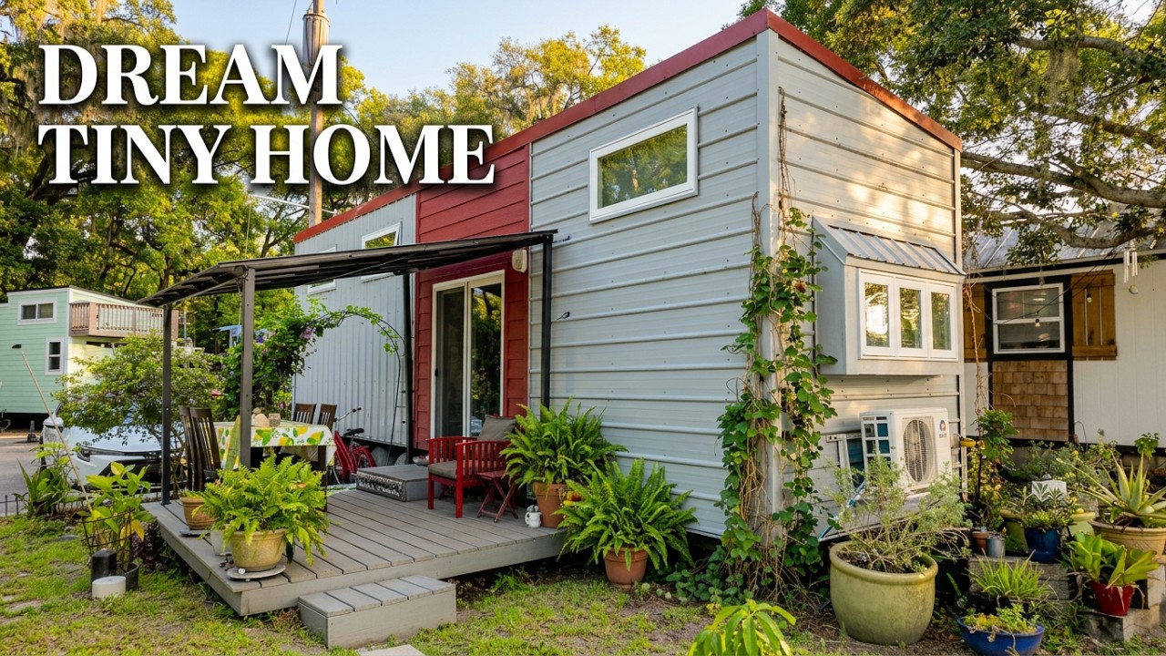 You may think this is just a tiny home, but wait till you see inside!