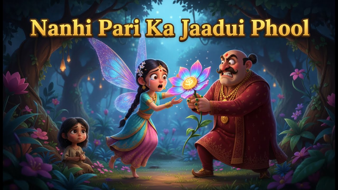 Nanhi Pari Ka Jaadui Phool – Ek Jaadui Safar | Hindi Kahaniyan | Moral Stories