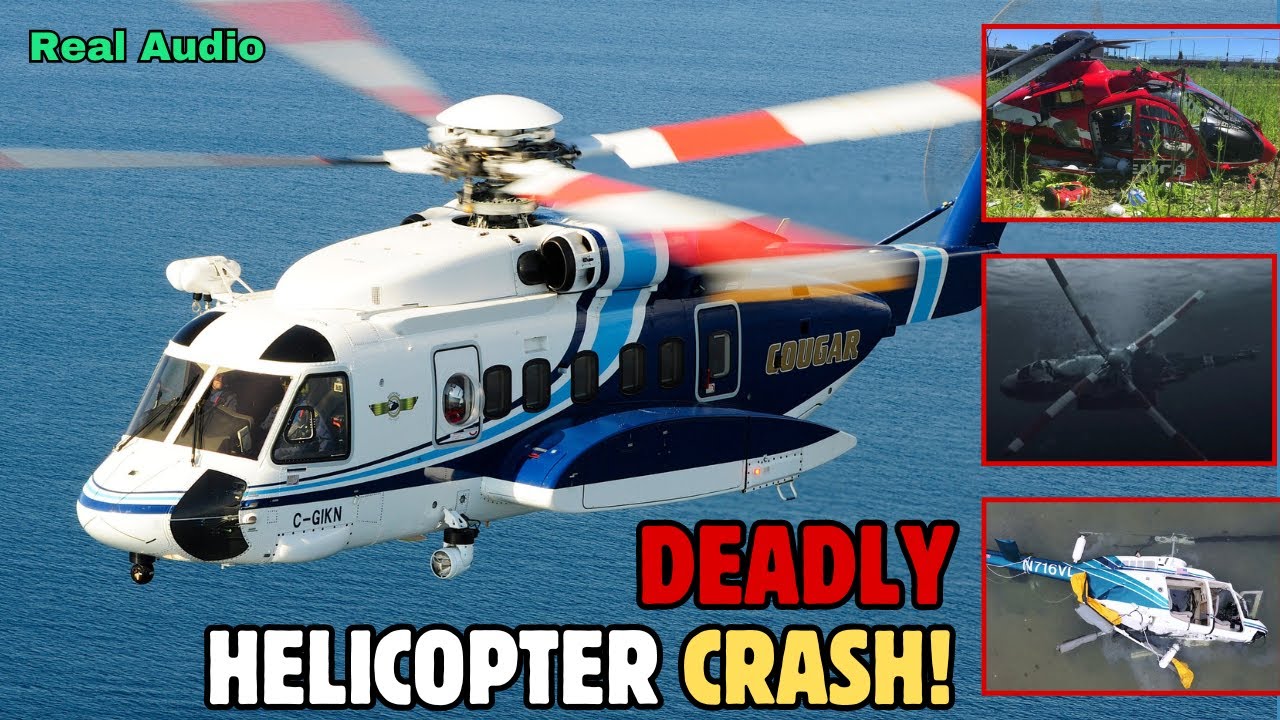 Deadliest Helicopter Crash Compilation (CVR+ ATC Recordings)