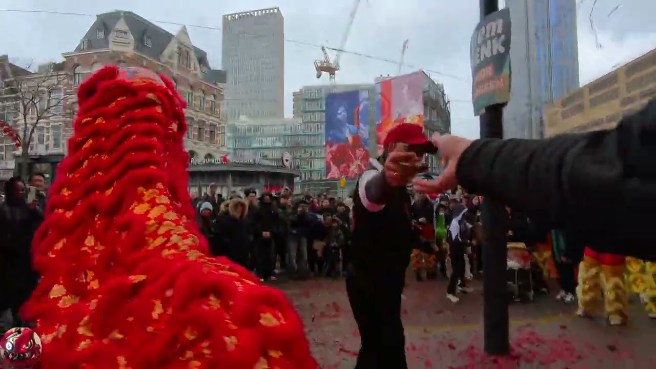 Sranang West-Kruiskade Part 2 (POV) | Lion Dance | Rotterdam Chinese New Year 2026 农历新年