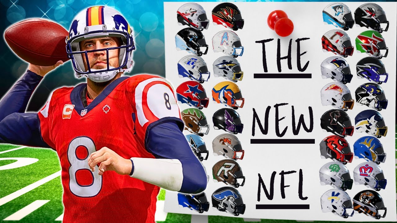 I Relocated All 32 NFL Teams & Started Over with a Fantasy Draft