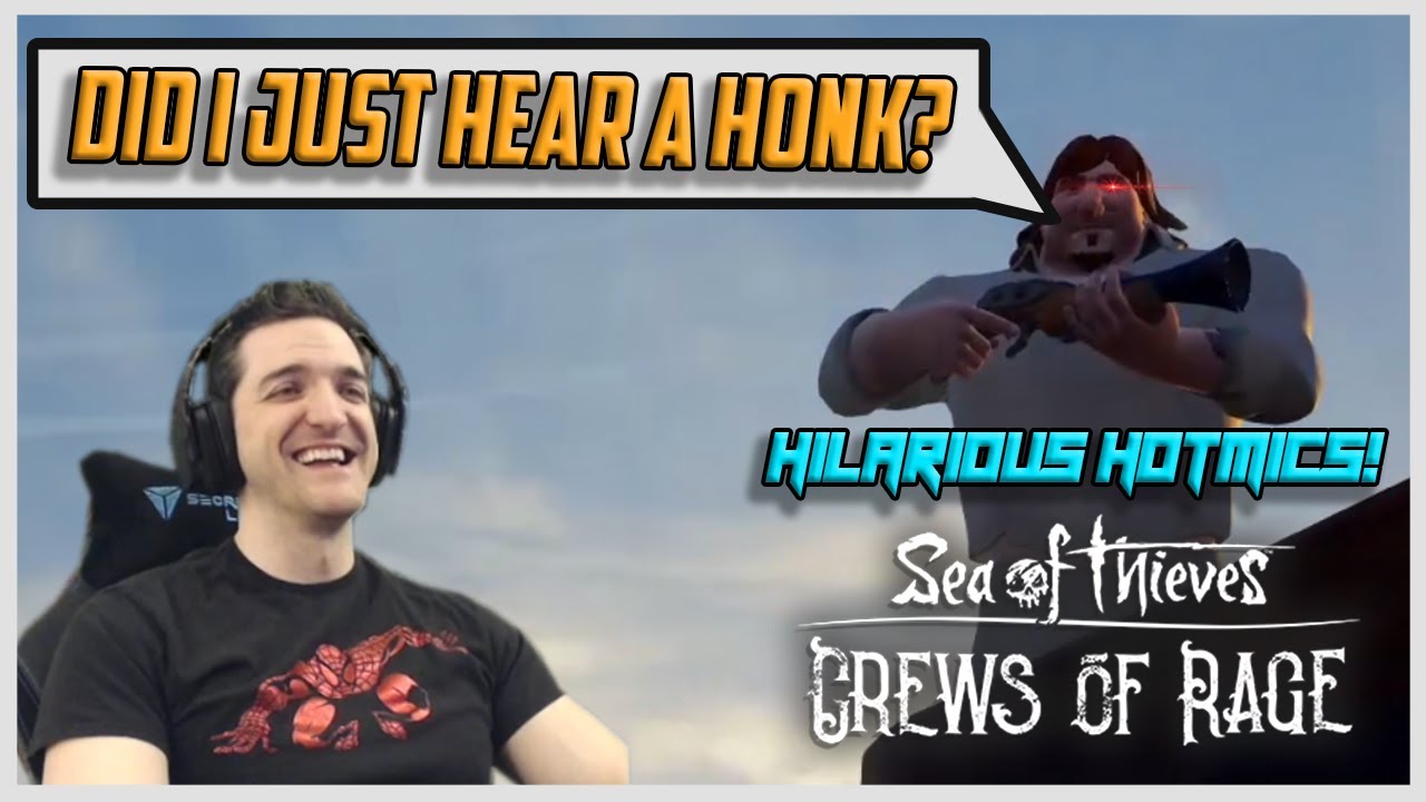 HONK 2.0! TROLLING BRAND NEW PLAYERS WITH HOTMICS!  - Sea of Thieves!