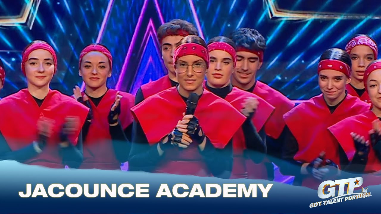 Jacounce Academy cheios de atitude ao ritmo do hip hop!  | Audições | Got Talent Portugal 2024