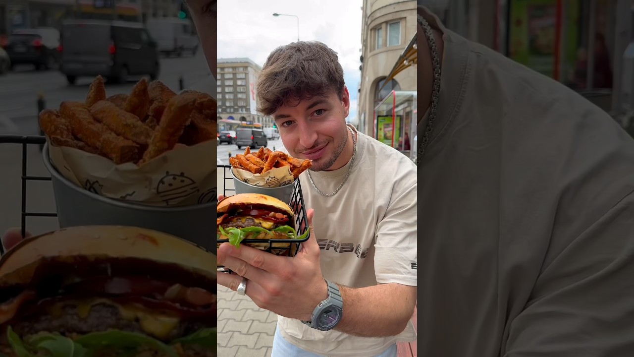 NAJLEPSZY burger w Warszawie? #shorts