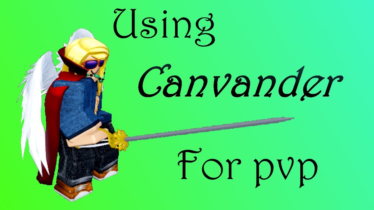 Canvander PvP! (Blox fruits PvP #1)