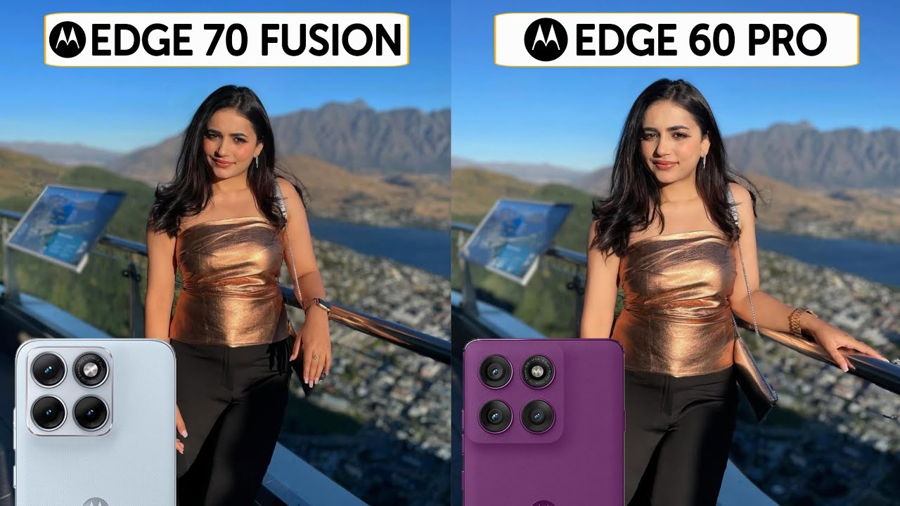 Сравнение характеристик камер Motorola Edge 70 Fusion и Motorola Edge 60 Pro.