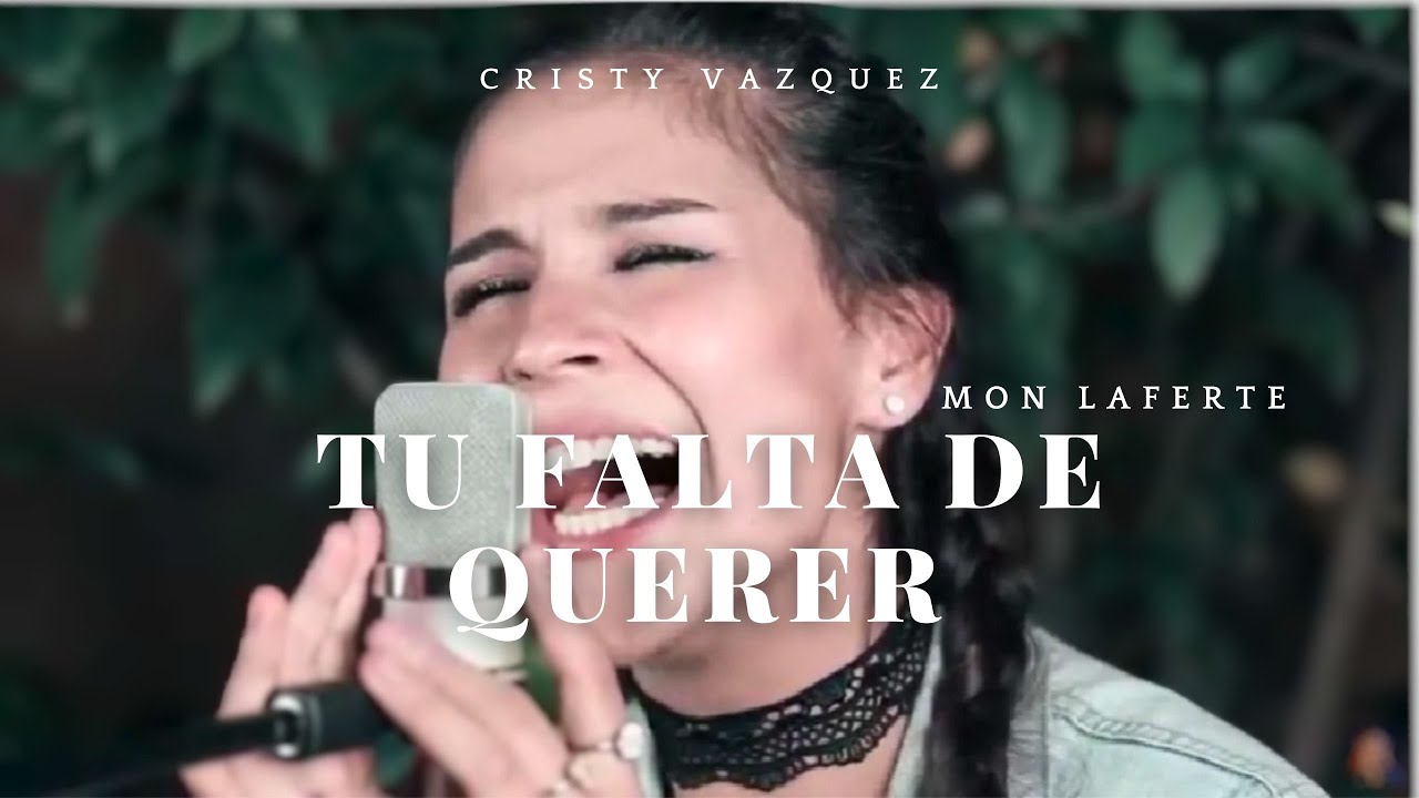 Cristy Vázquez - Tu falta de querer (Cover)
