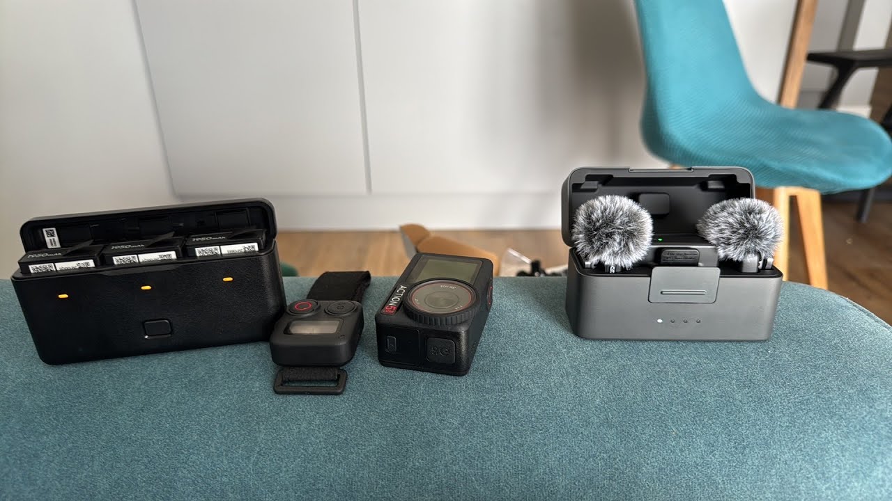 DJI ACTION 5 PRO + DJI MIC Mini + DJI OSMO Remote Control. Rozpakowanie i omówienie zestawu na kask