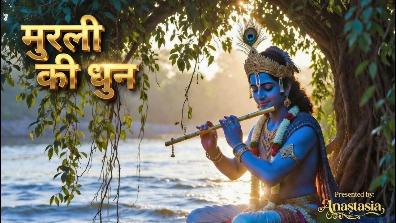 मुरली की धुन  |  Murali Ki Dhun | Krishna Bhajan | Bhakti Song | Anastasia | Hare Krishna Hare Ram