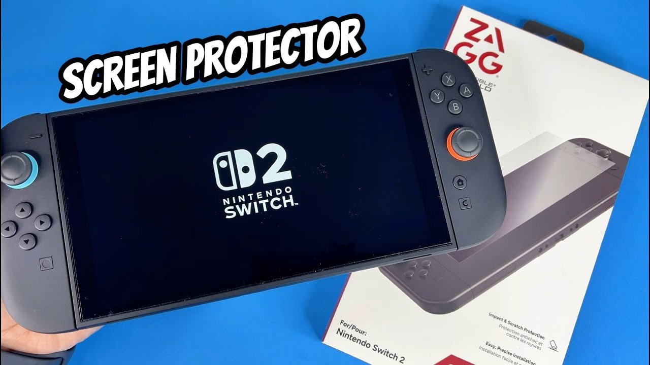 Как ПРАВИЛЬНО установить защитную пленку на Switch 2
