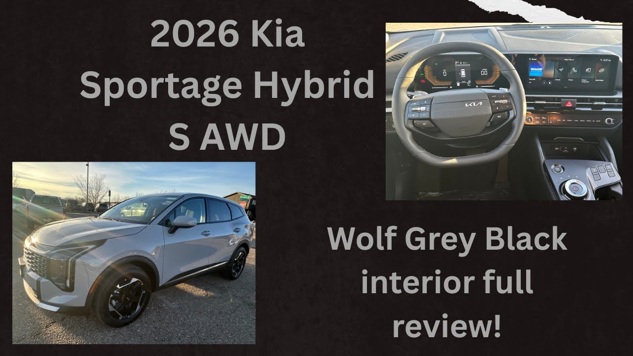 2026 Kia Sportage Hybrid S AWD! Full Review! Best Hybrid on the Market! 
