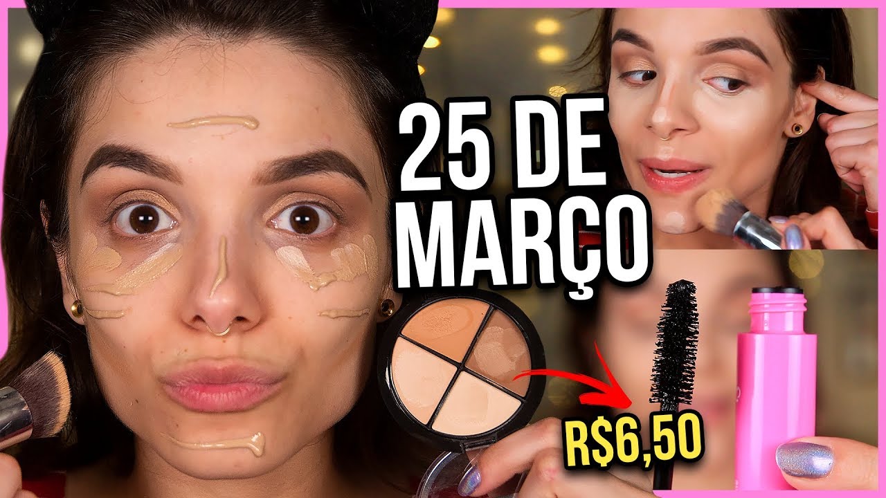 MAKES BARATINHAS DA 25 DE MARÇO | CORRETIVO POTENTE POR R$ 6,50!