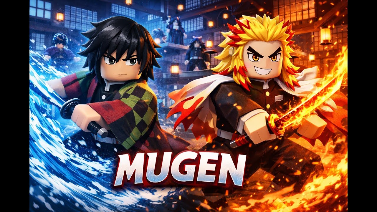 GIYU TOMIOKA & KYOJIRO RENGOKU Enter the Infinity Castle (Roblox Mugen)