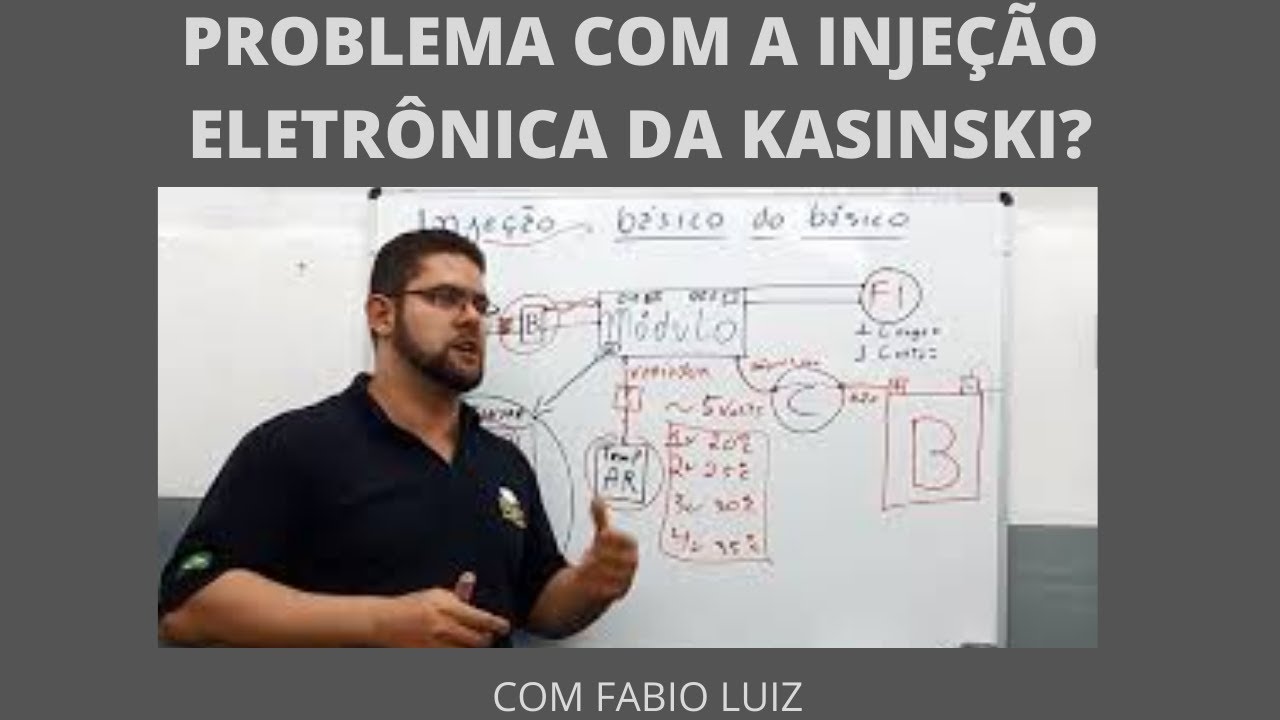 Como resolver o problema de Injeção Eletrônica da Kasinski | Dica do Mestre