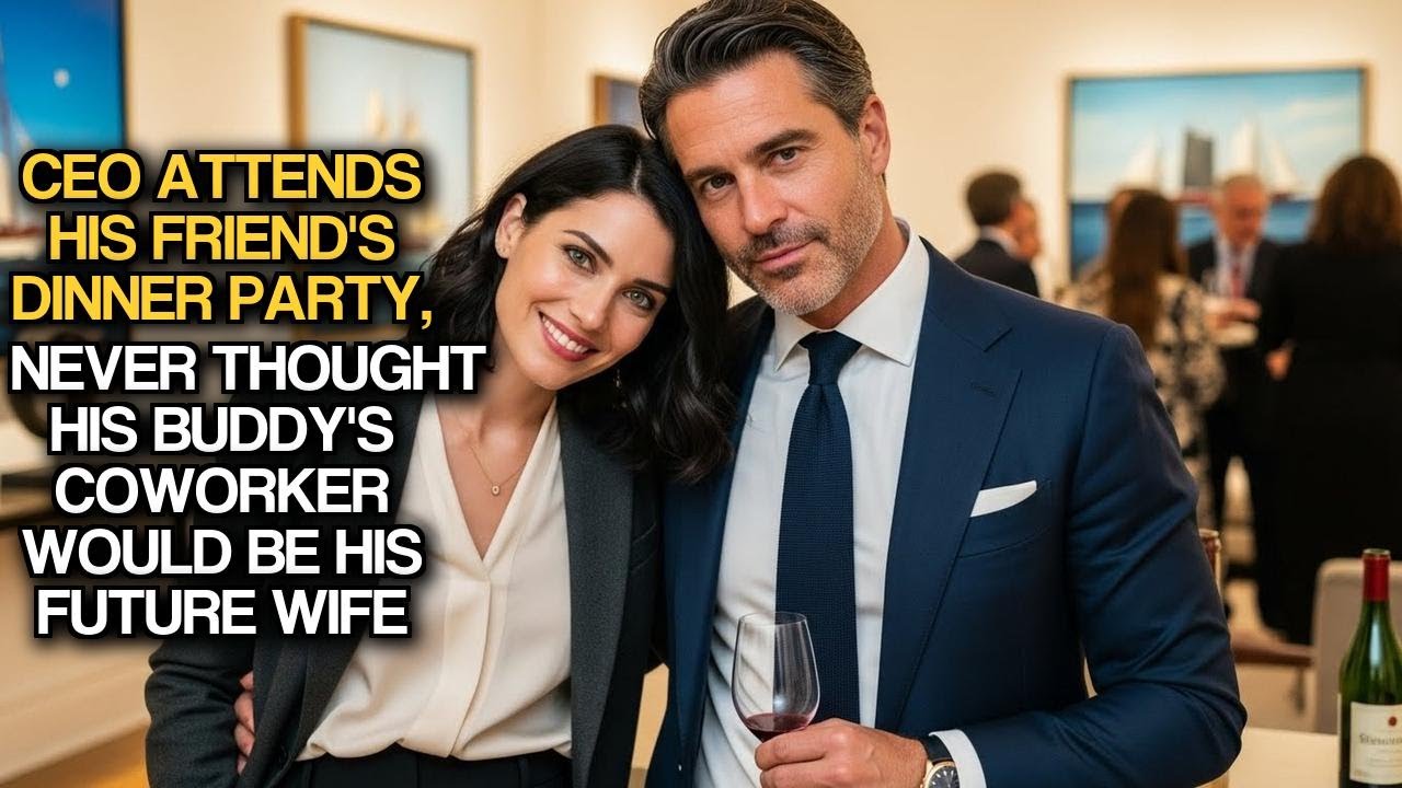 CEO Attends His Friend's Dinner Party, Never Thought His Buddy's Coworker Would Be His Future Wife