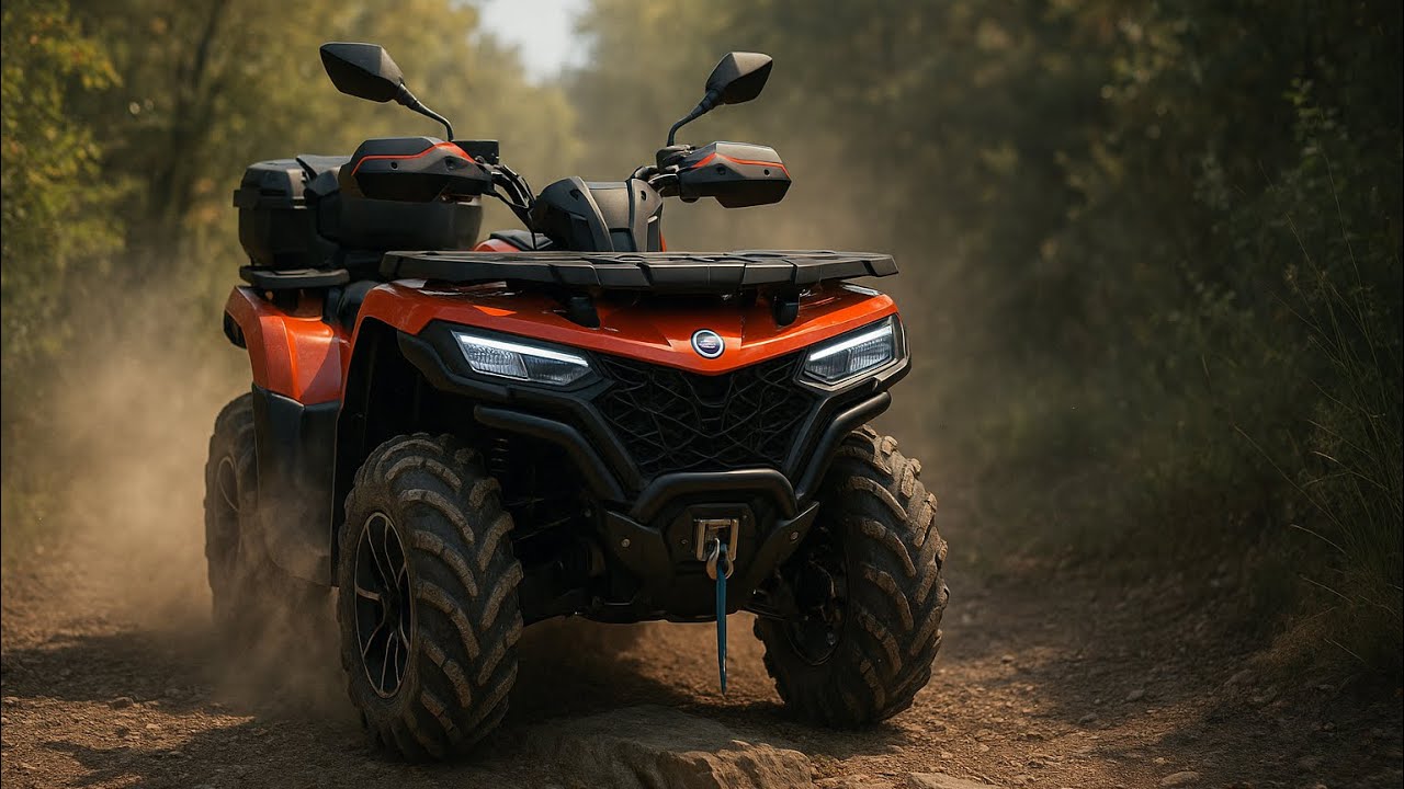 Quad CFMOTO / CFORCE 520 Expert long 2025 / @CFMOTOFrance 