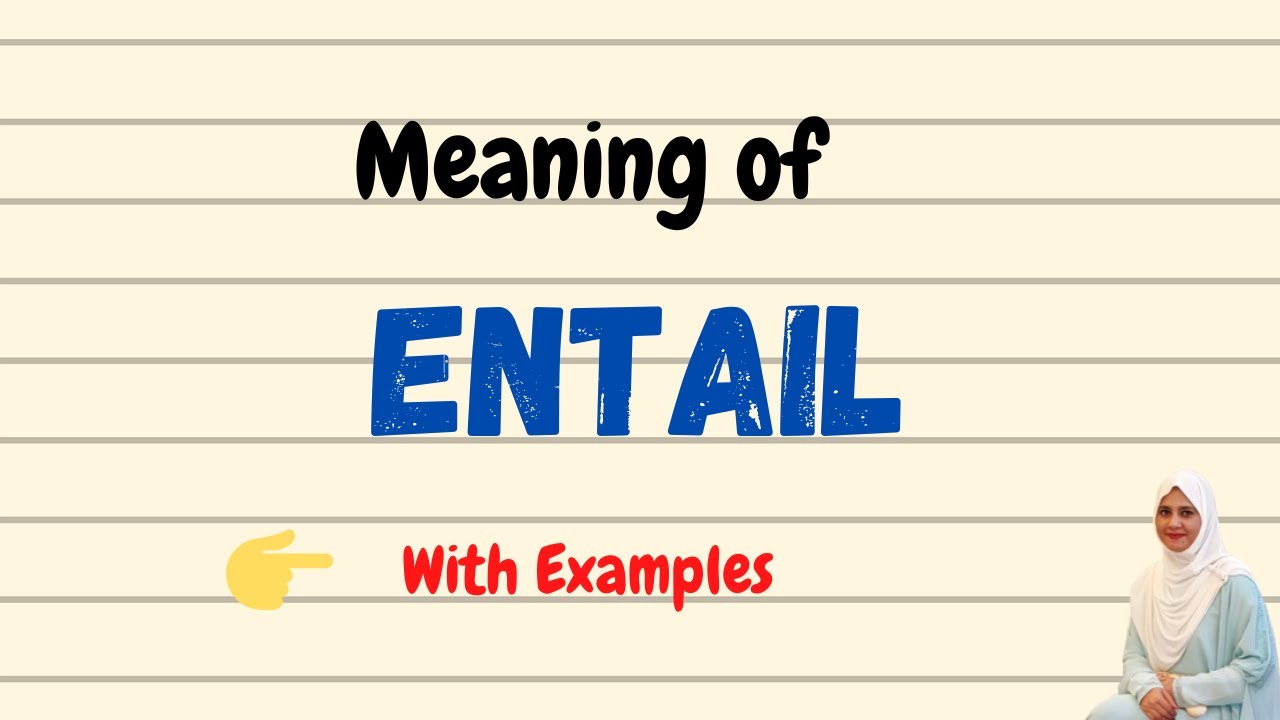 Daily vocabulary | Entail Meaning | Vocabgram