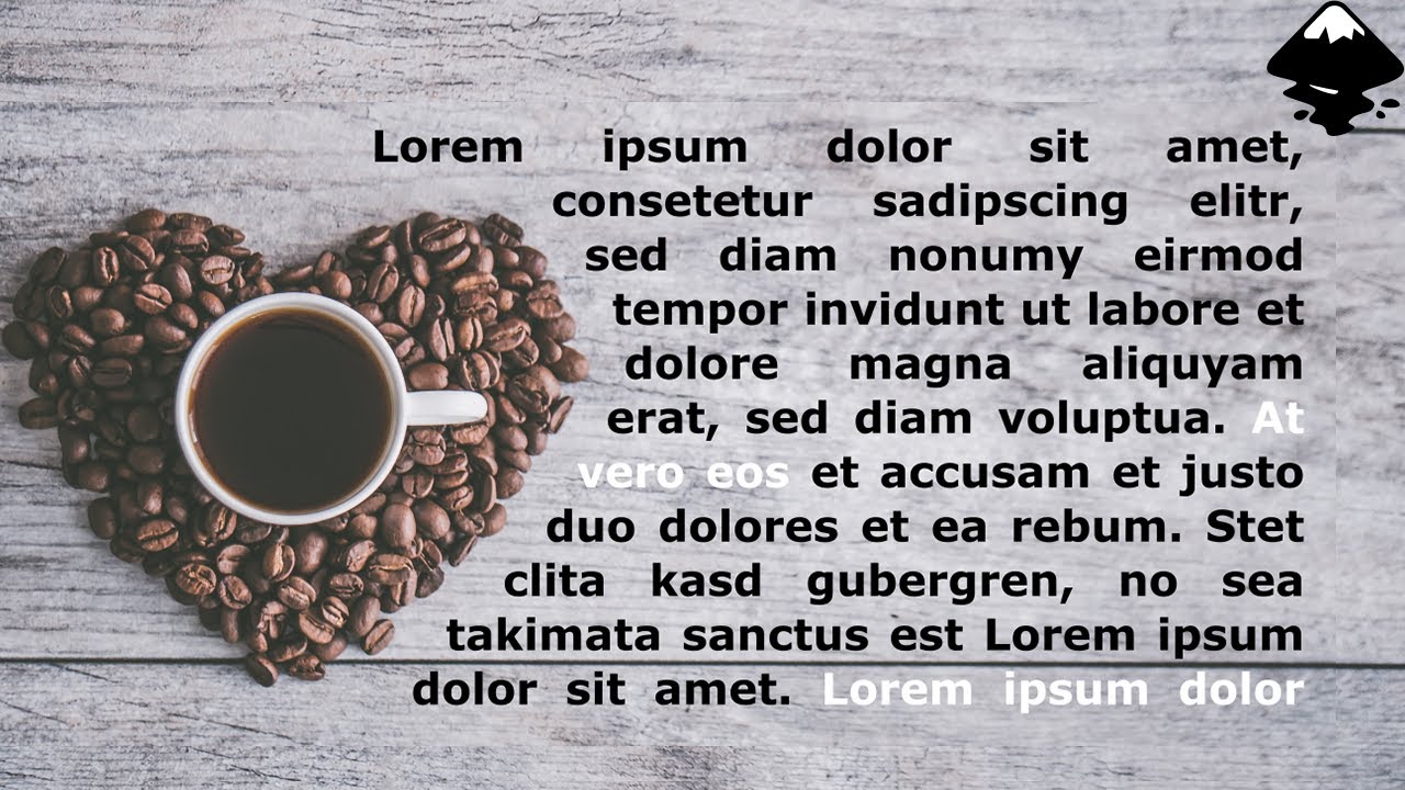 How to flow text around an object in Inkscape
