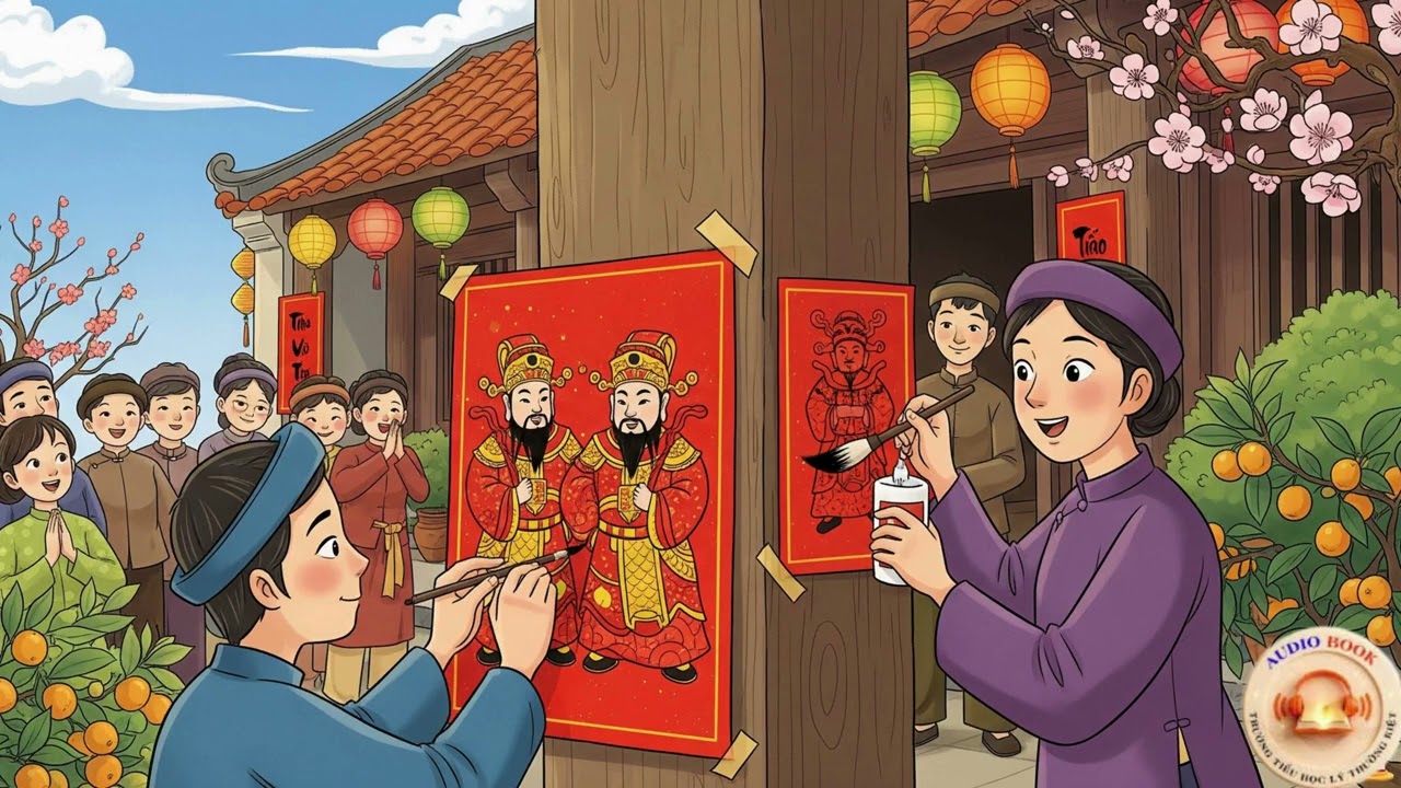 Sự tích hoa đào. Giọng kể: Vũ Gia Hân - 4A3