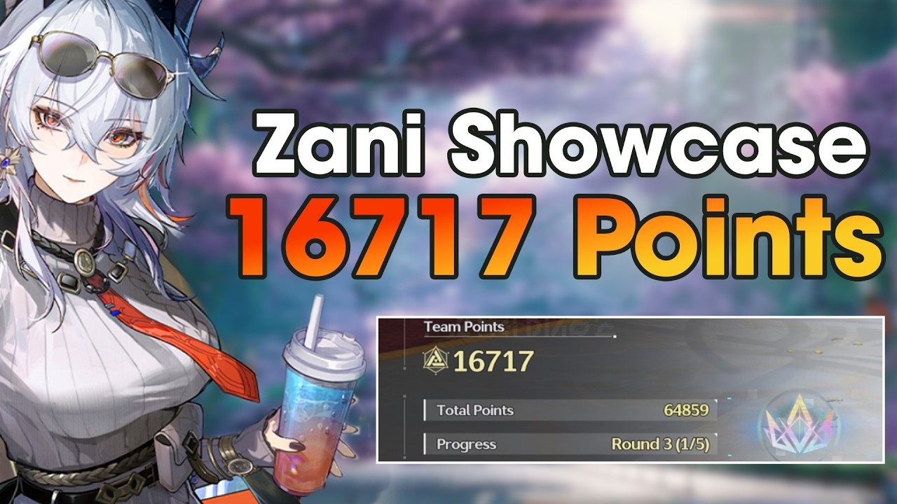 ENDSTATE MATRIX IS SO GOOD FOR ZANI! S0R1 ZANI 16717 POINTS CLEAR | Wuthering Waves