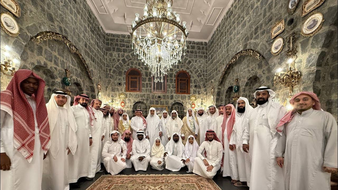 عرس قرآني بهيج لحافظَين يتيمَين في المدينة بحضور الشيخ بشير صديق والشيخ عبد المعين إكرام 4-11-1446ھ