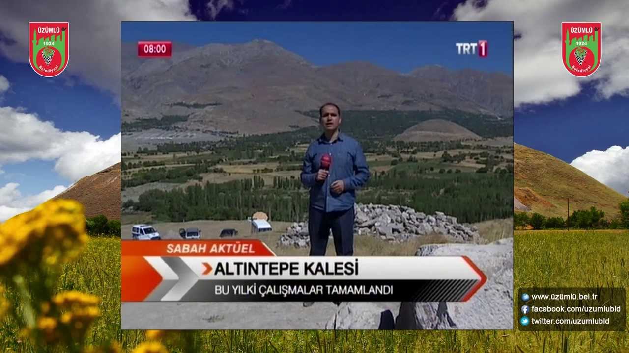 Erzincan Üzümlü Altıntepe Kalesi - TRT 1 Sabah Haberleri