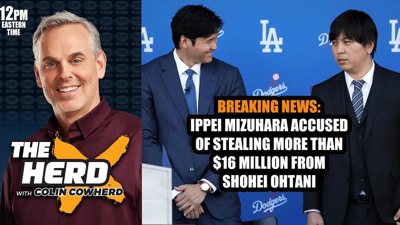 BREAKING NEWS:  Ippei Mizuhara Being Accused of Stealing $16 Million From Shohei Ohtani l THE HERD