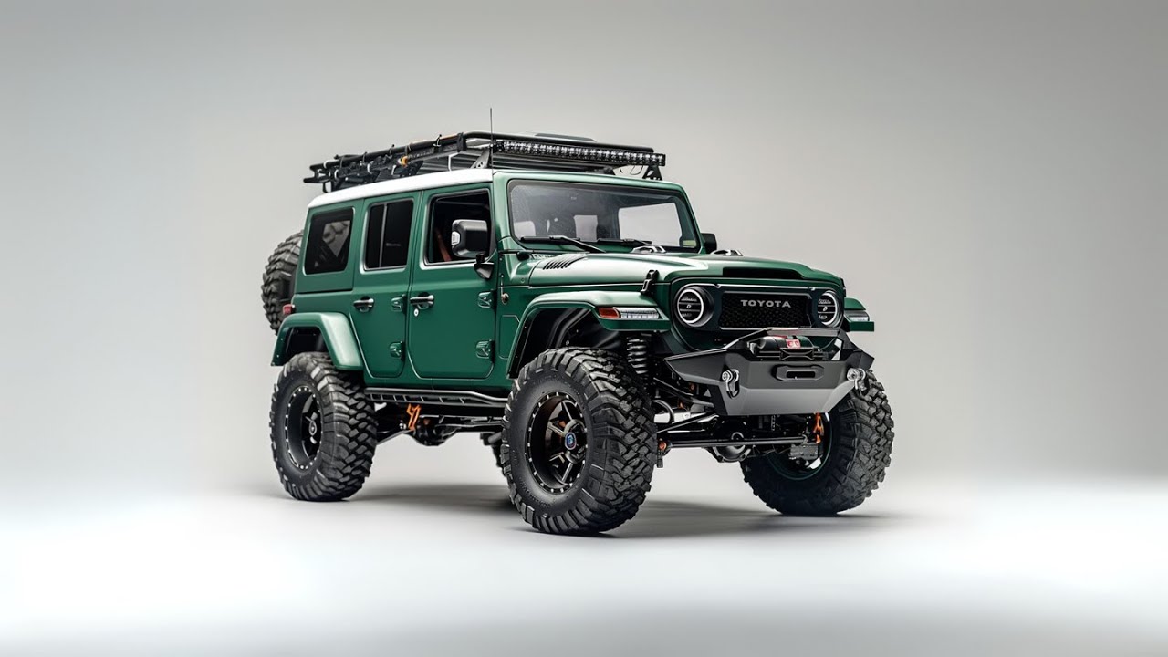 2026 Toyota FJ40 5-дверный: легендарный рефард внедорожника!