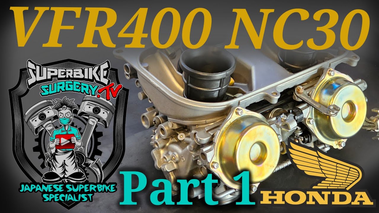 Honda VFR400 (NC30) Full Carburettor Restoration, Part 1