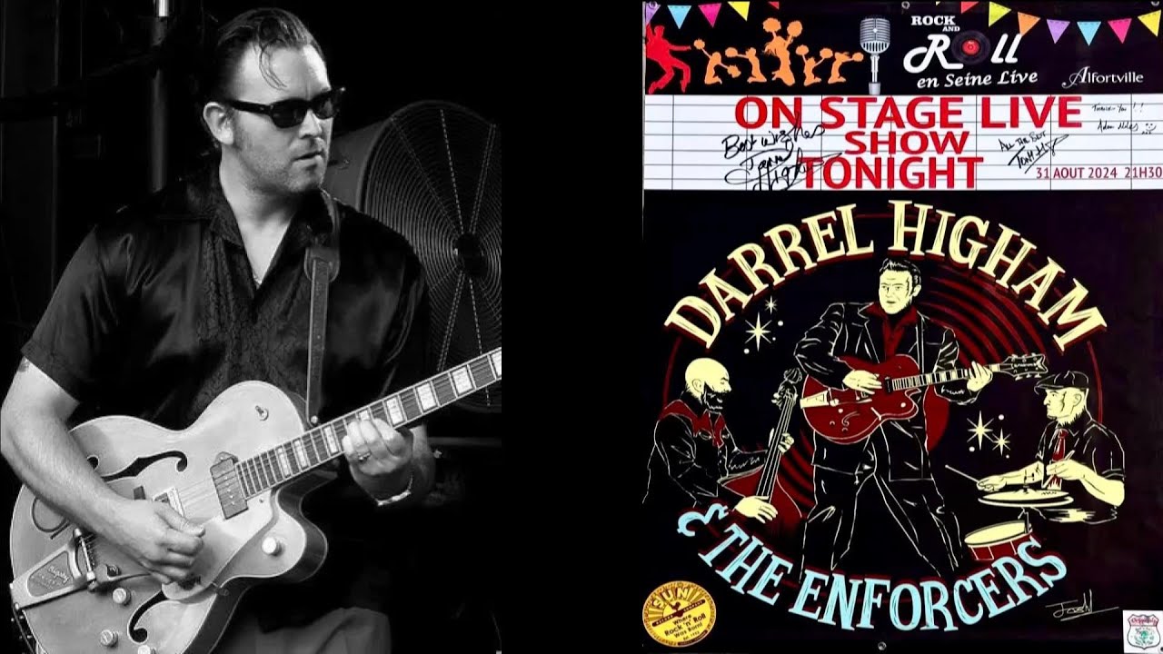 Darrel Higham & The Enforcers - Alfortville 31/08/24