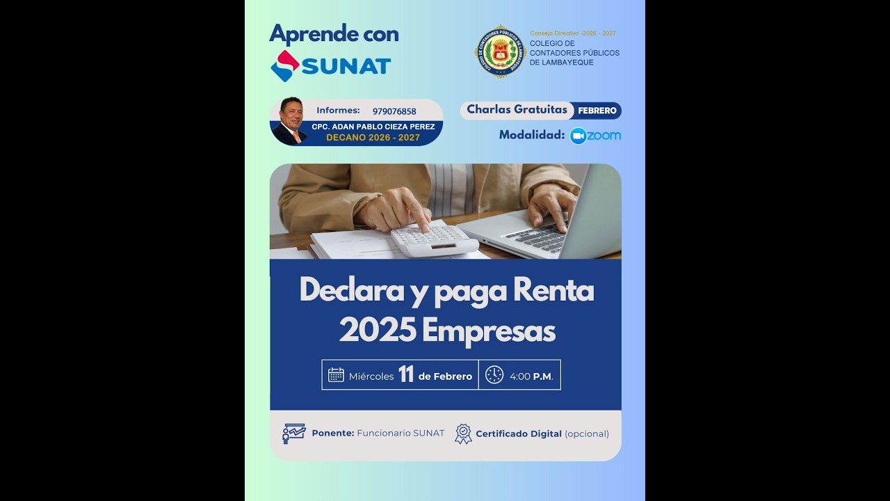 Declaración y Pago de Renta 2025