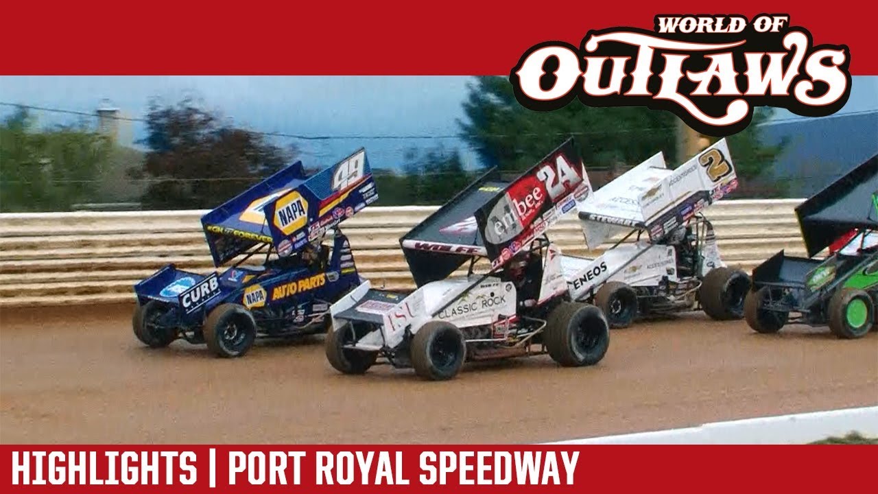 World of Outlaws Craftsman Sprint Cars Port Royal Speedway October 28, 2018 | HIGHLIGHTS