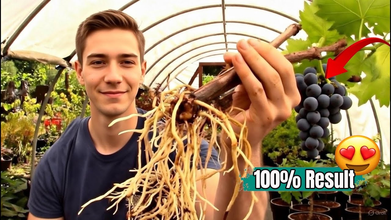 Grow Grapes from Cuttings with 100% Result | Easy Method at Hom