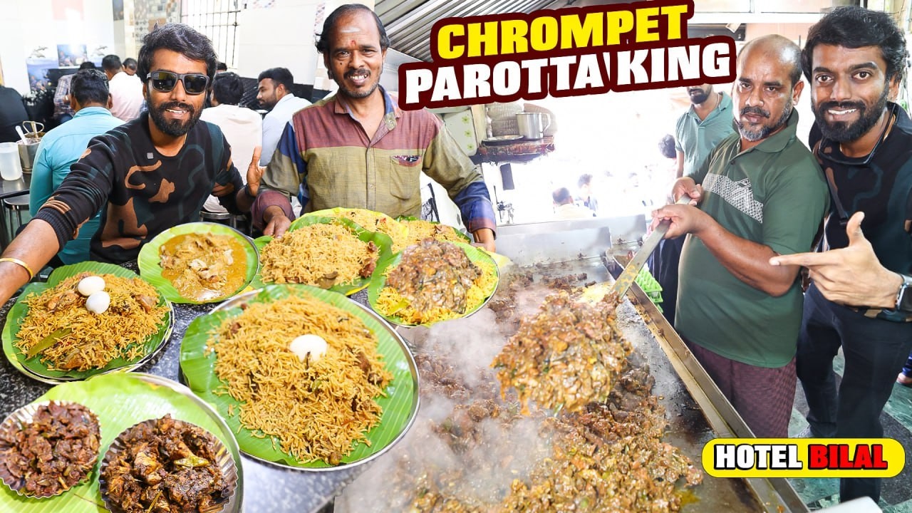 Chromepet-யை கலக்கும் பிரியாணி & 1000 Parotta 🔥🍗🥘🤤 DAN JR VLOGS