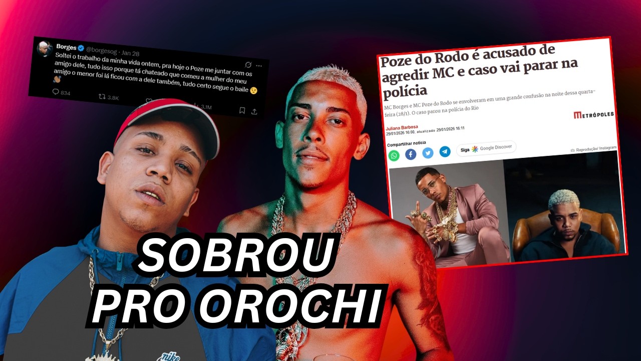 TRETA entre MC POZE e BORGES