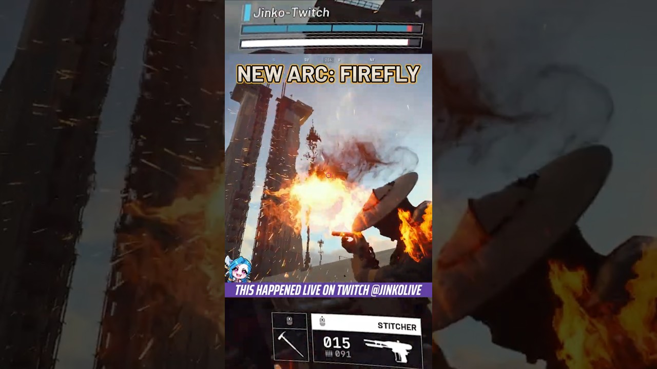 NEW ARC enemy: FIREFLY #arcraiders
