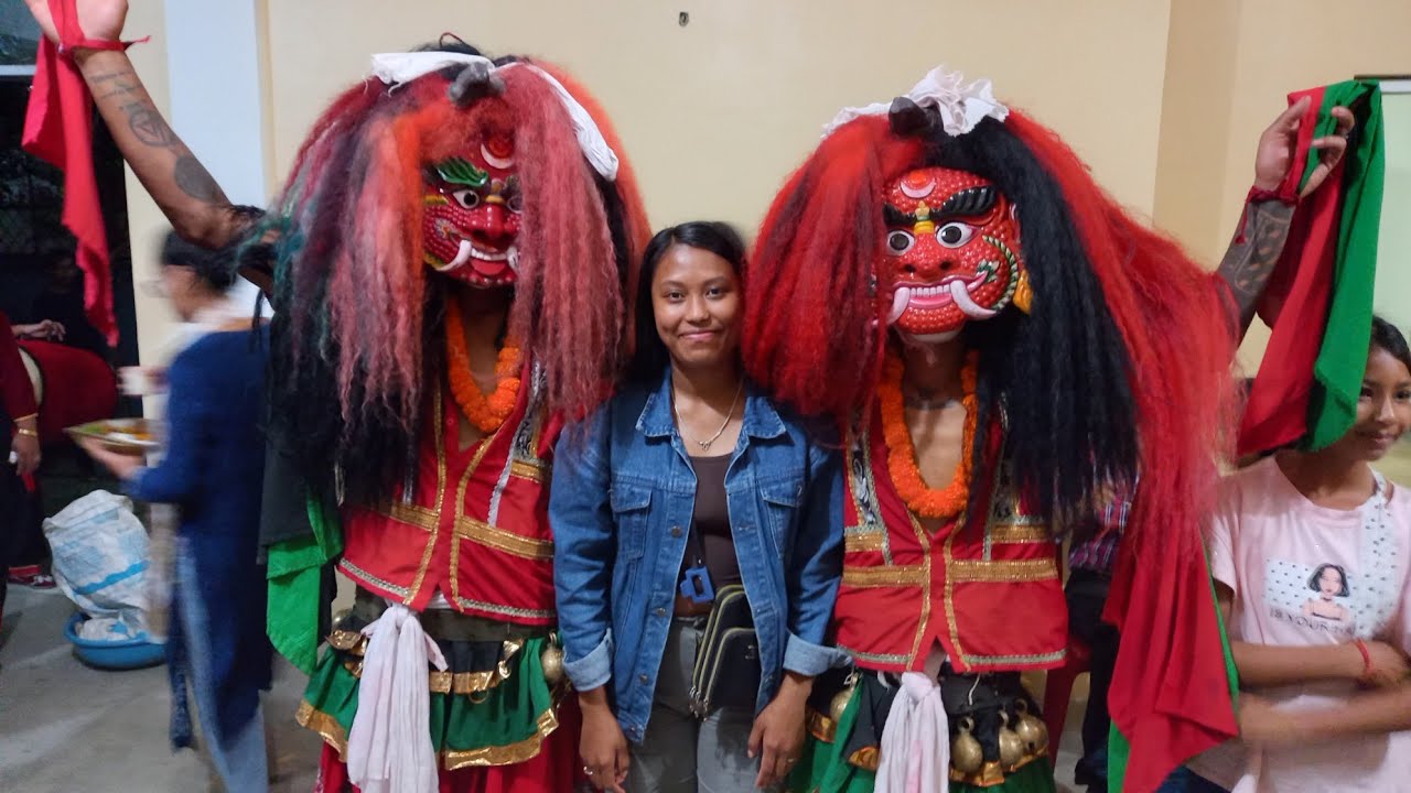 Chapagau lakhe dance in kunapdol last day lakhe dance||lakhe nach