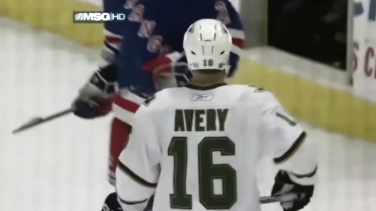 Sean Avery vs NY Rangers | 2008/09 [HD]