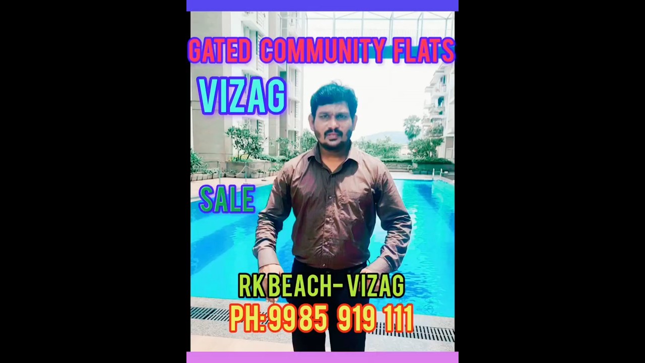 RK BEACH LAXURIOUS FLATS SALE*  *RK BEACH ROAD VIZAG* CONTACT: 9985 919 111
