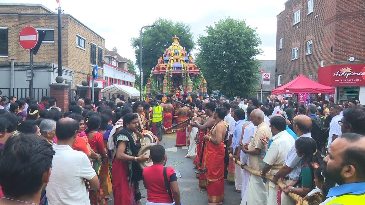 Eelapatheeswarar Alayam - Shiva Temple in Wembley - Chariot Festival 2025