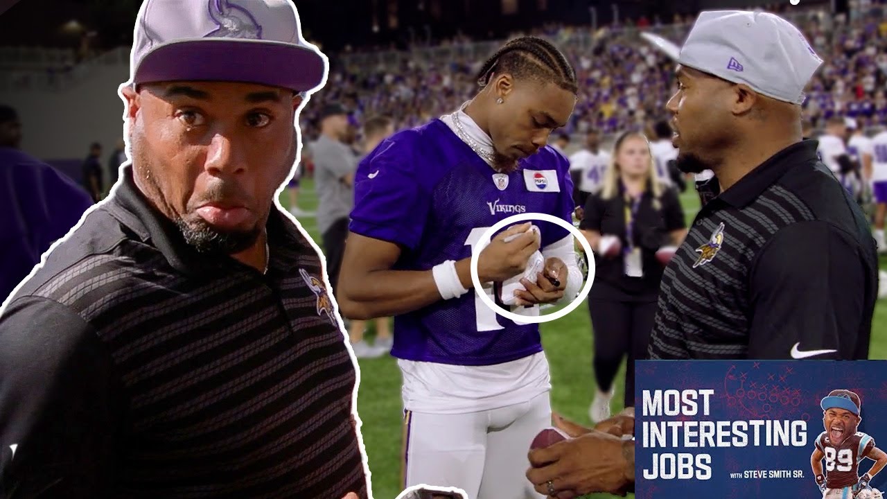 Steve Smith Sr. Learns Everything About the Minnesota Vikings Fanfest | Most Interesting Jobs