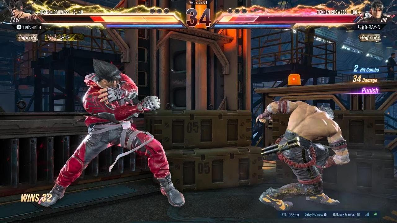 Law vs Jin Kazama