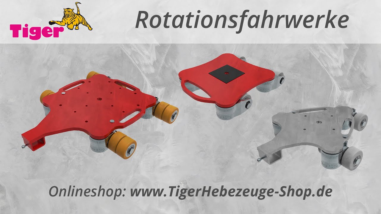 Rotationsfahrwerke - 360°-Transportfahrwerke